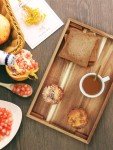 Nuvograin Wood Bread Cutting Board & Slicer