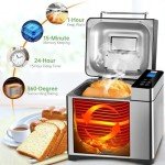 KBS 17-in-1 Stainless Steel Bread Maker, 2LB