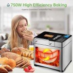 KBS 17-in-1 Stainless Steel Bread Maker, 2LB