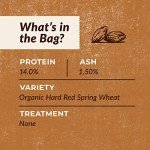 Organic Whole Wheat Flour – 25 lb Bag