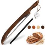 16.5” Serrated Bread Slicer with Bow Design