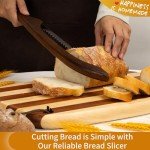 16.5” Serrated Bread Slicer with Bow Design