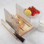 Stainless Steel Adjustable Bread Slicer with Guide