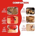 Adjustable Manual Bread Slicer for Perfect Slices