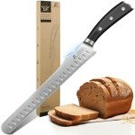 CoquusAid 10.6" Serrated Bread Knife