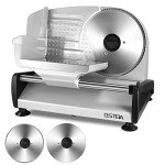 Electric Deli Meat Slicer with Adjustable Thickness