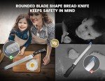 CoquusAid 10.6" Serrated Bread Knife