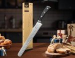 CoquusAid 10.6" Serrated Bread Knife
