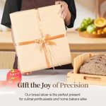 Adjustable Bread Slicer for Sourdough and Artisan Loaves