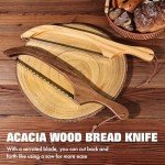 Acacia Bread Knife – Perfect Sourdough Slicer