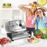 OSTBA Electric Deli Food Slicer with Child Lock
