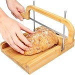 ZONGALL Adjustable Bread Slicer with Knife