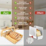 ZONGALL Adjustable Bread Slicer with Knife