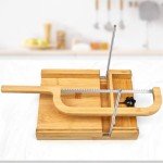 ZONGALL Adjustable Bread Slicer with Knife