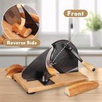 Manual Bread Slicer with Adjustable Thickness and Suction