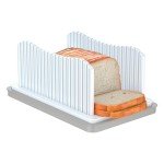 Foldable Bread Slicer with Crumb Tray
