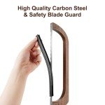 Mecyfaty Sourdough Bread Knife with Protective Cover