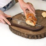 Mecyfaty Sourdough Bread Knife with Protective Cover