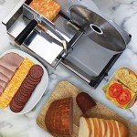 NESCO Stainless Steel Adjustable Thickness Food Slicer