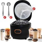 Boba Cooker: Automatic Tapioca Pearl Maker, 5L