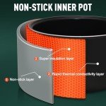 Boba Cooker: Automatic Tapioca Pearl Maker, 5L