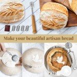 BAVIFY Banneton Bread Proofing Basket Set