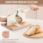 Adjustable Manual Bread Slicer with Hand Crank