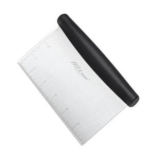 Stainless Steel Bench Scraper & Chopper for Baking