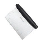 Stainless Steel Bench Scraper & Chopper for Baking