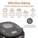 Amazon Basics 2 lb Programmable Bread Maker with LCD