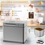Programmable Bread Maker with 19 Settings & Recipes