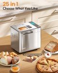 KOVIET 25-in-1 Stainless Steel Bread Maker Machine