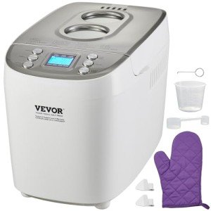 VEVOR Automatic Bread Maker with 15 Menus
