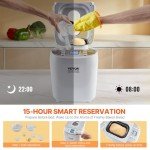 VEVOR Automatic Bread Maker with 15 Menus