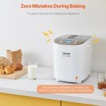 VEVOR Automatic Bread Maker with 15 Menus