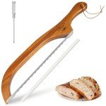 Wooden Bread Bow Knife for Sourdough and Bagels