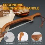 Wooden Bread Bow Knife for Sourdough and Bagels
