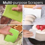 Stainless Steel Dough Cutter & Scraper Tool