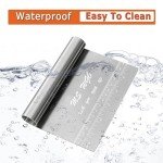Stainless Steel Dough Scraper with Measuring Scale
