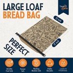 Think4Earth® Large Reusable Bread Storage Bags - 2 Pack