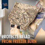 Think4Earth® Large Reusable Bread Storage Bags - 2 Pack