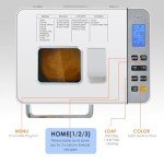Patioer 2LB Programmable Bread Maker with Dispenser