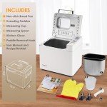 Patioer 2LB Programmable Bread Maker with Dispenser