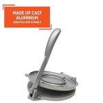 8-Inch Silver Tortilla Press by IMUSA USA