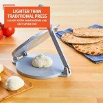 8-Inch Silver Tortilla Press by IMUSA USA