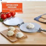 8-Inch Silver Tortilla Press by IMUSA USA