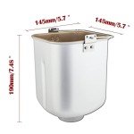 Square Baking Pan for Bread Machine