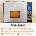 Gleedelish 2 LB Bread Maker - 13 Functions
