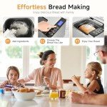 Gleedelish 2 LB Bread Maker - 13 Functions