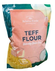 Relative Foods Ivory Teff Flour – 5 lb Bag
